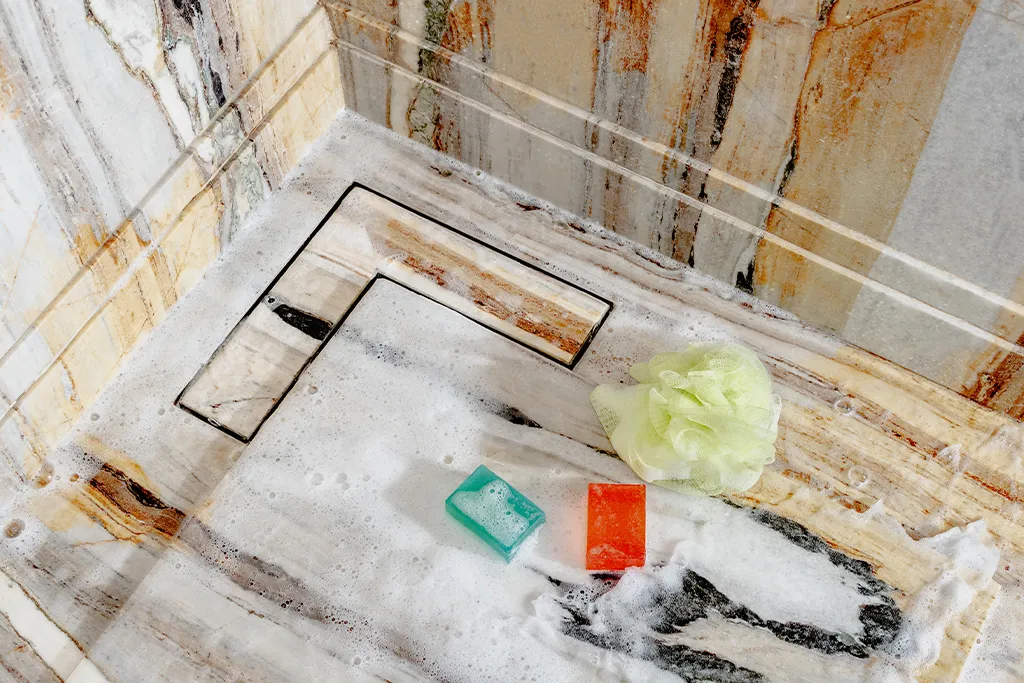 Marble/Tile Insert Shower Channel