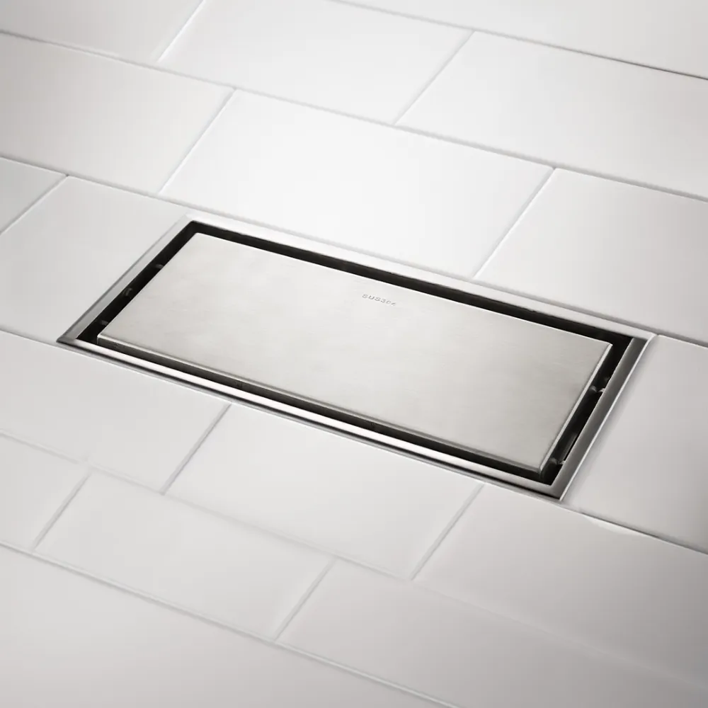 Arden Rectangular Tile Insert Shower Channel