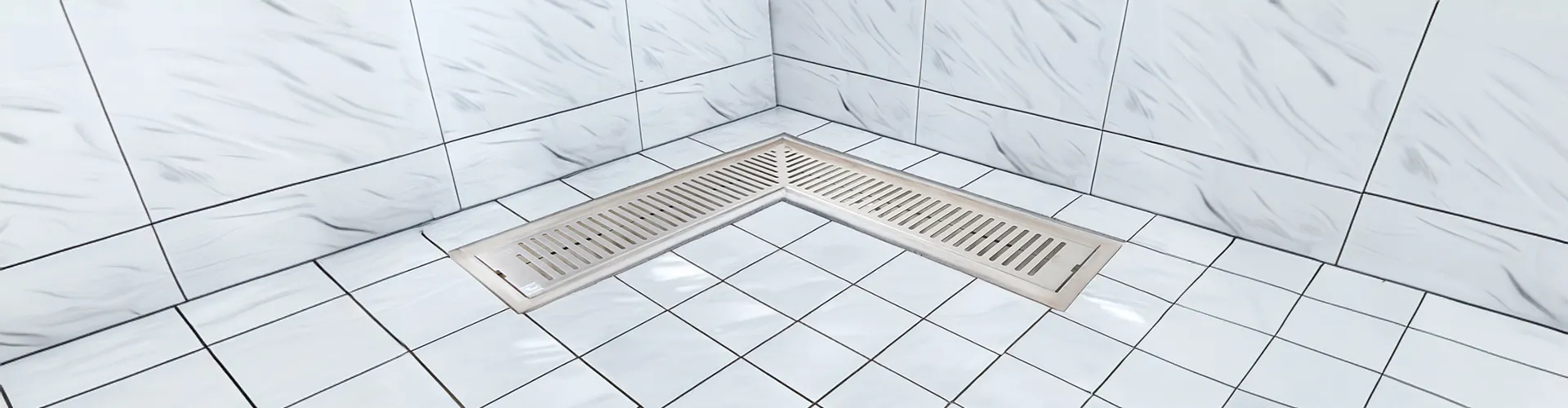 Cartier Corner Shower Channel